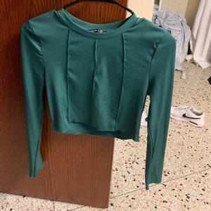 Large SHEIN green long sleeve